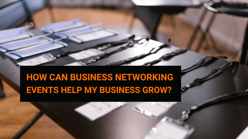 Business Networking Events Business networking events reception table with name tags