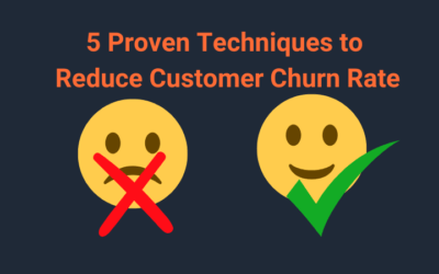 5 Proven Techniques to Reduce Customer Churn Rate And Keep Your Customers Happy